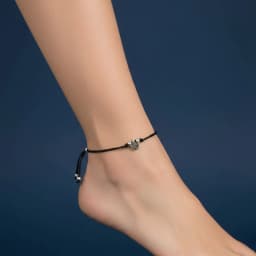 2 in 1 Silver Butterfly Anklet & Bracelet