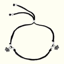2 in 1 Silver Butterfly Anklet & Bracelet