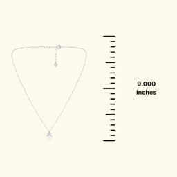 Radiant Star Fancy Silver Chain