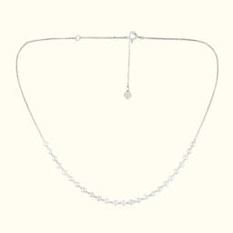 Minimal Luxe 92.5 Sterling Silver Beaded Chain