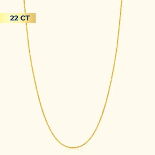 22ct Serene Gold Fancy Chain