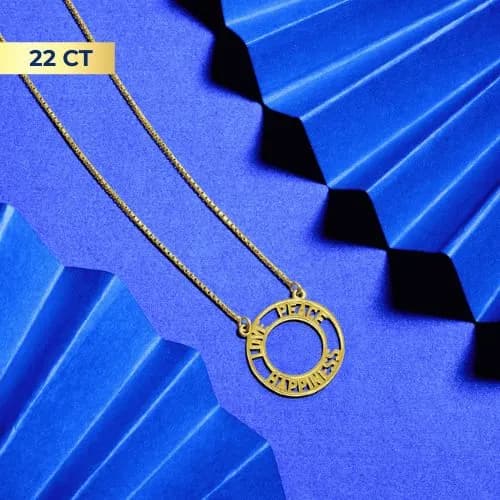 Golden Serenity Fancy Chain
