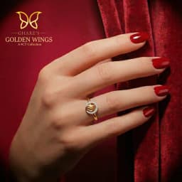 Flora 9CT Gold Leaf Dailywear Ring