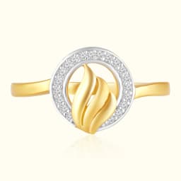 Flora 9CT Gold Leaf Dailywear Ring