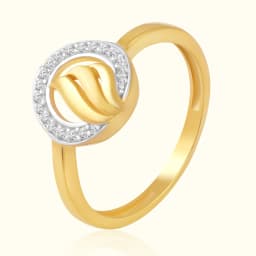Flora 9CT Gold Leaf Dailywear Ring