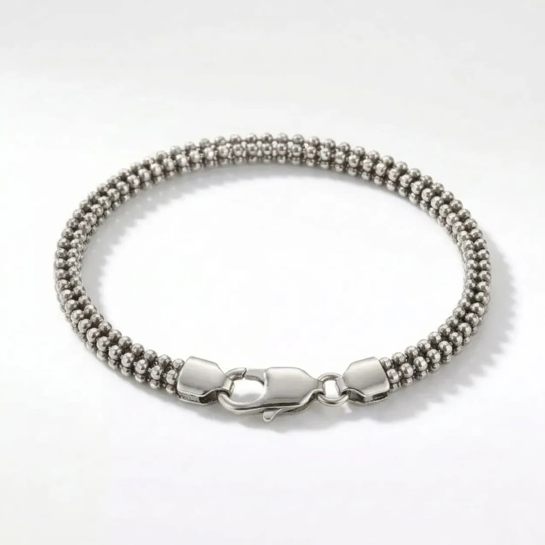 Eclipse Silver Bracelet
