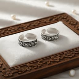 Vintage Silver Toe Ring