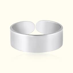 Classic Plain Silver Toe Ring