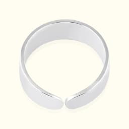 Classic Plain Silver Toe Ring