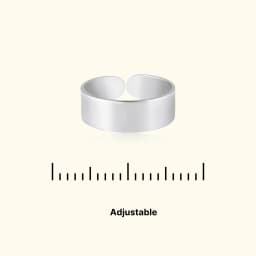 Classic Plain Silver Toe Ring