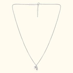 Minimalistic Silver Necklace Set