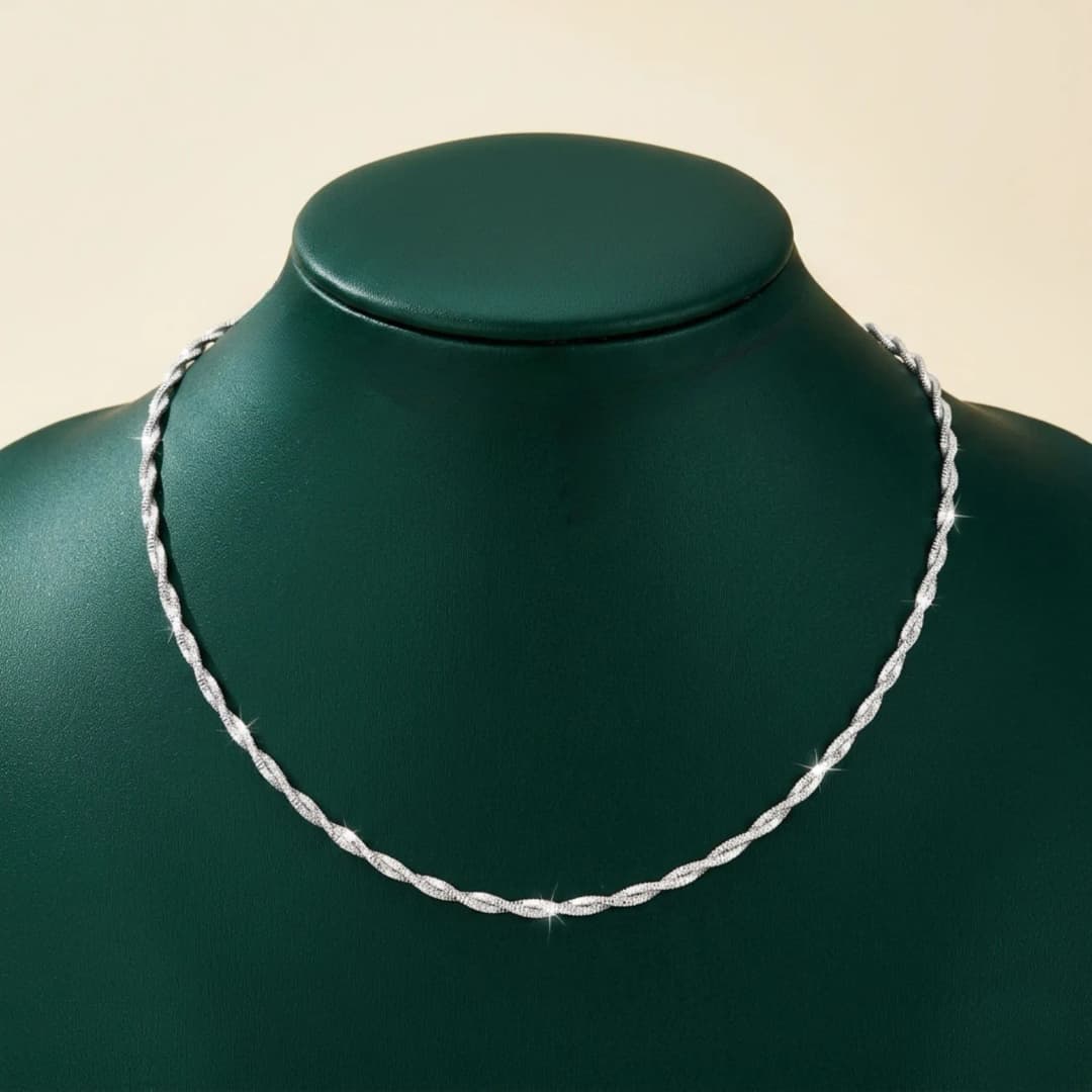 Dazzling Silver Chain