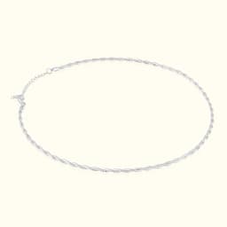 Dazzling Silver Chain