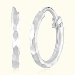 Sleek Daily Wear Silver Bali