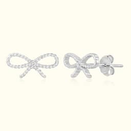 Silver Knot Bow Tops