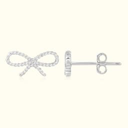 Silver Knot Bow Tops