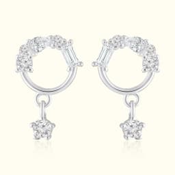 Starlink Charm Silver Studs