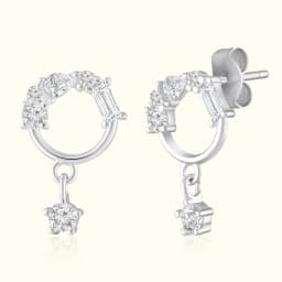 Starlink Charm Silver Studs