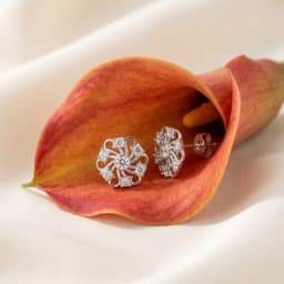 Ethereal Silver Studs
