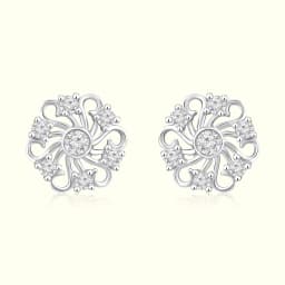 Ethereal Silver Studs