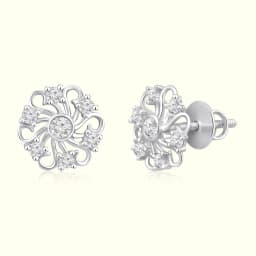 Ethereal Silver Studs