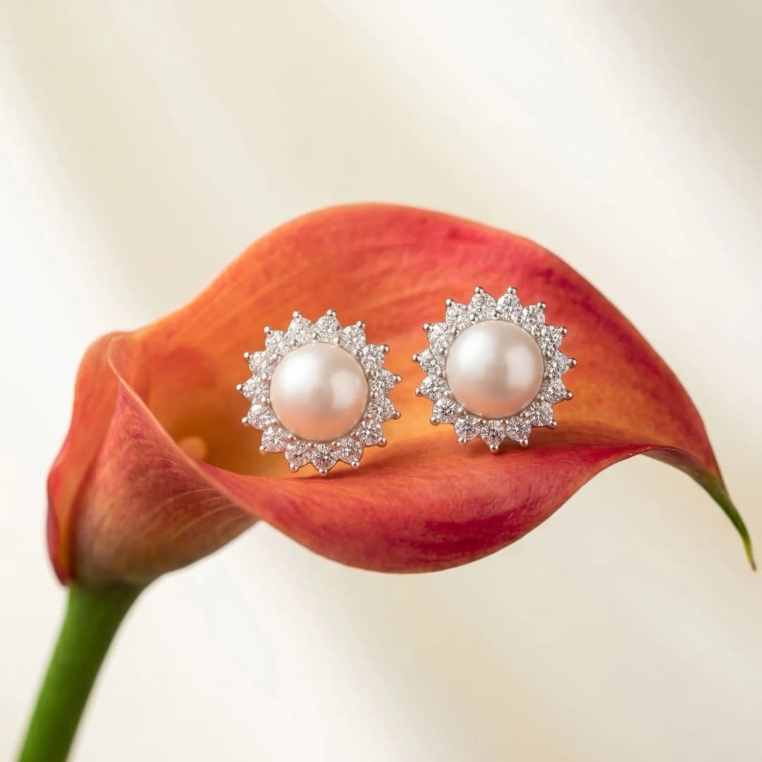Classic Pearl Studs