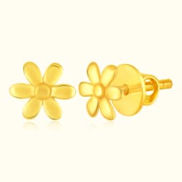 9CT Gold Minimalist Floral Tops
