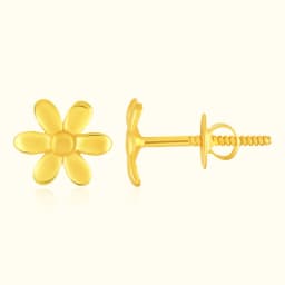9CT Gold Minimalist Floral Tops