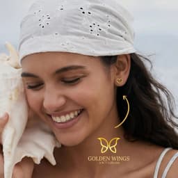 9CT Gold Heart Tops