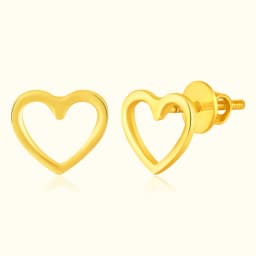 9CT Gold Heart Tops