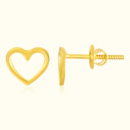 9CT Gold Heart Tops