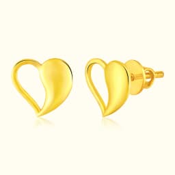 9CT Gold Open Heart Tops