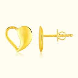 9CT Gold Open Heart Tops