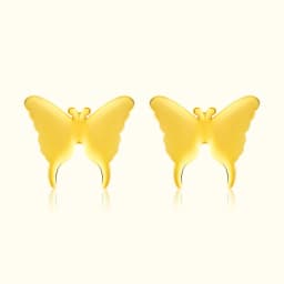 9CT Gold Butterfly Earrings