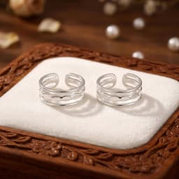 Veya Silver Toe Ring