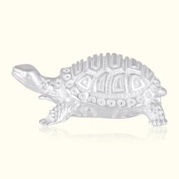 Shubhakrit Silver Turtle Idol