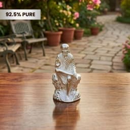 Sai Baba Silver Murti