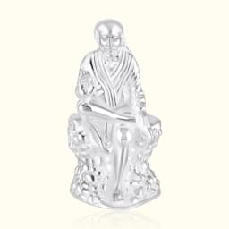 Sai Baba Silver Murti