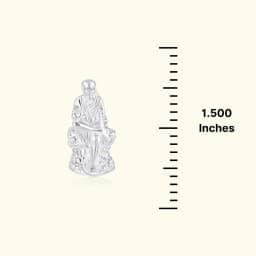 Sai Baba Silver Murti