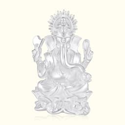 Shubh Ganpati Silver Murti