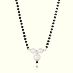Silver Aura Mangalsutra