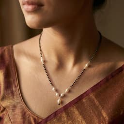 Chandni Silver Mangalsutra