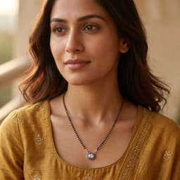 Cerulean Circle Bond Mangalsutra