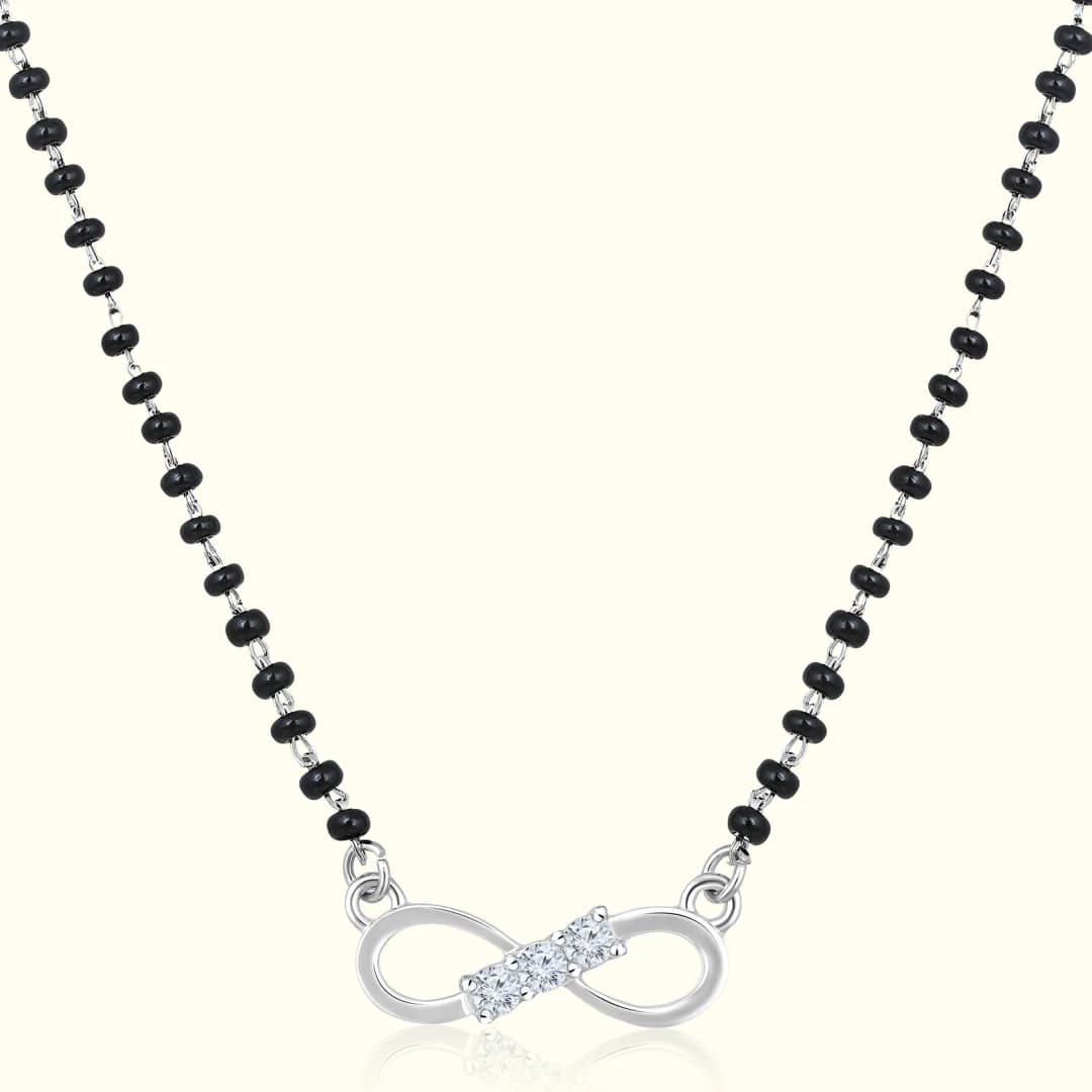 Infinite Bond Silver Mangalsutra