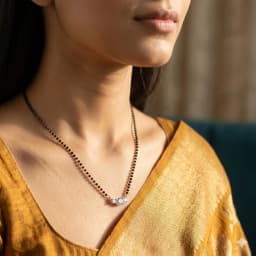 Classic Silver Mangalsutra