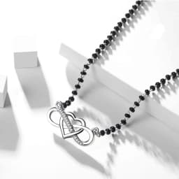Silver Love Knot Mangalsutra
