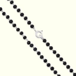 Modern Glow Oxidised Mangalsutra