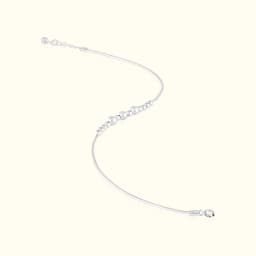 Minimal Silver Chain Anklet