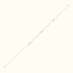 Linx Silver Anklet