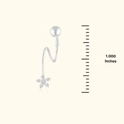 Twinkle Star Silver Earrings